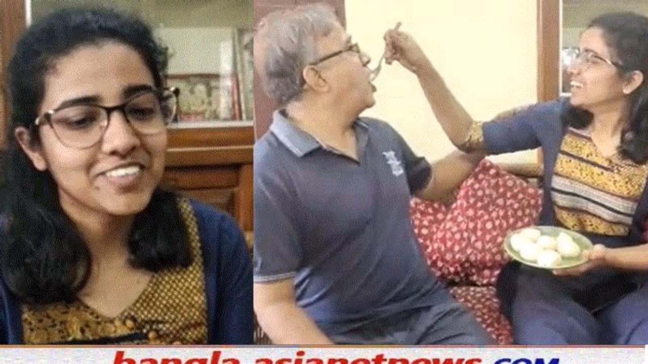 মেয়ের হাতে মিষ্টি খেতে পারবেন ভাবেননি, ইউক্রেন ফেরৎ অন্বেষাকে পেয়ে এখনও বুক কাঁপছে বাবার মেয়ের হাতে মিষ্টি খেতে পারবেন ভাবেননি, ইউক্রেন ফেরৎ অন্বেষাকে পেয়ে এখনও বুক কাঁপছে বাবার