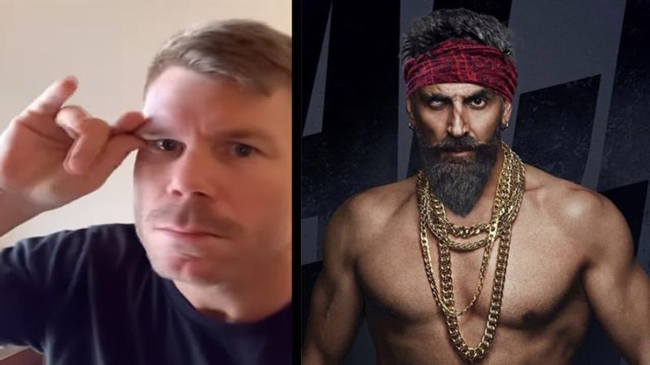 पुष्पा के बाद क्रिकेटर्स पर छाया बच्चन पांडे का खुमार, ऑस्ट्रेलियाई खिलाड़ी ने की अक्षय कुमार की धांसू एक्टिंग