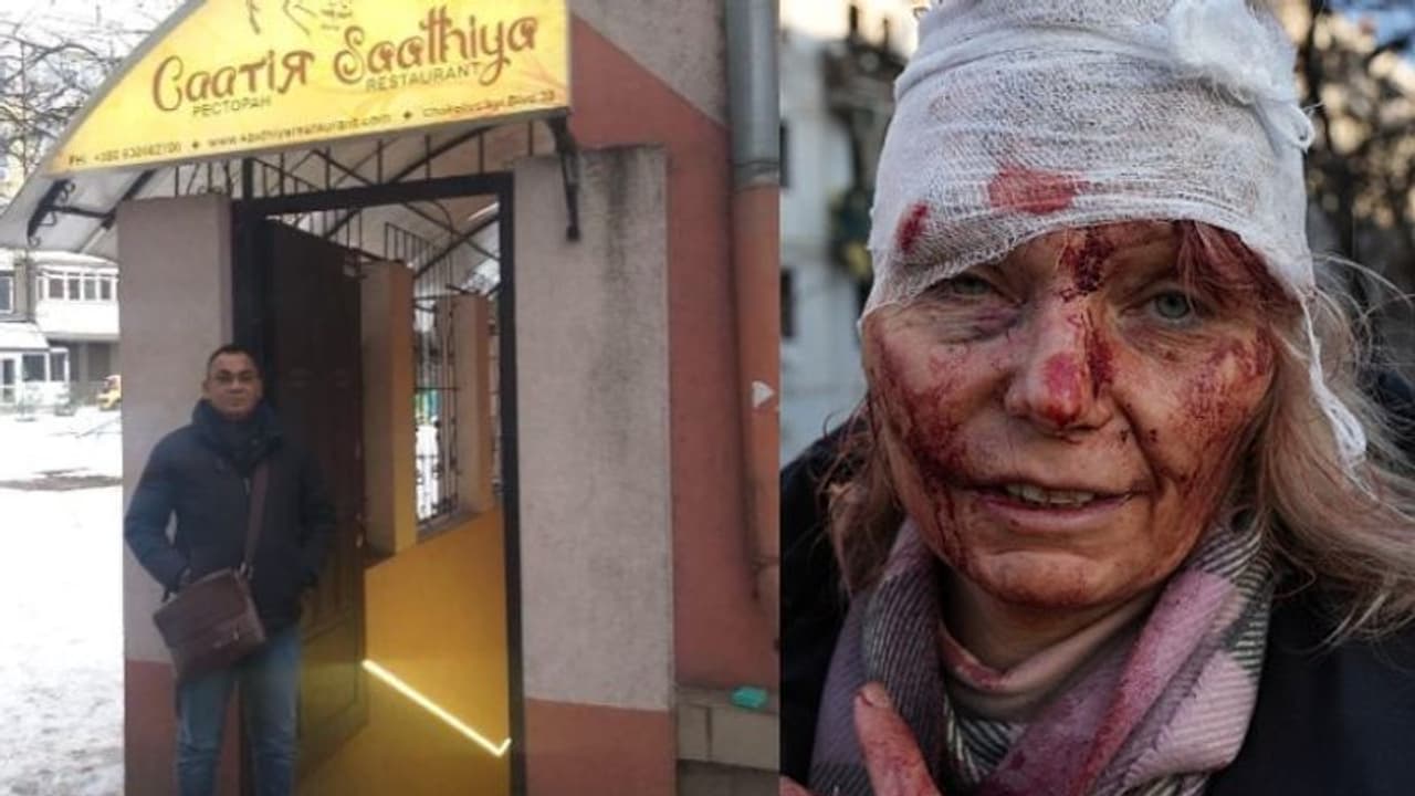 যুদ্ধের ইউক্রেনে মানবতার নজির এক ভারতীয়র, খুলে দিলেন রেস্তোরাঁর দরজা