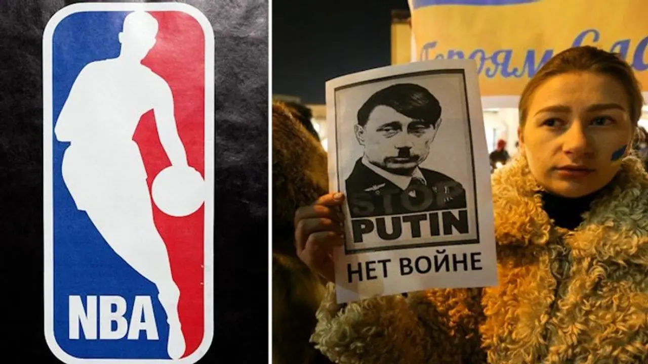 Ukraine war: NBA suspends its business in Russia, says report Ukraine war: NBA suspends its business in Russia, says report