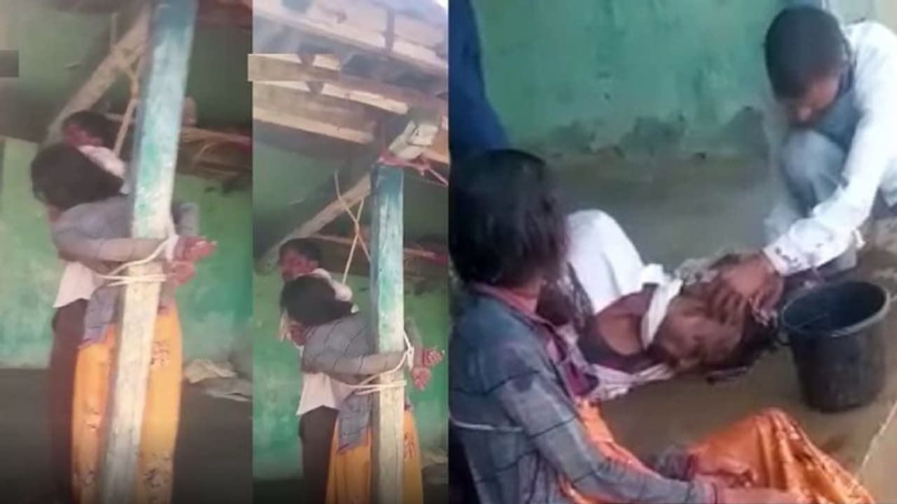 उदयपुर में अफेयर के शक में पत्नी और प्रेमी को तालिबानी सजा, रस्सी से बांधा, पीटा, बाल काटे, कपड़े तक फाड़ दिए उदयपुर में अफेयर के शक में पत्नी और प्रेमी को तालिबानी सजा, रस्सी से बांधा, पीटा, बाल काटे, कपड़े तक फाड़ दिए