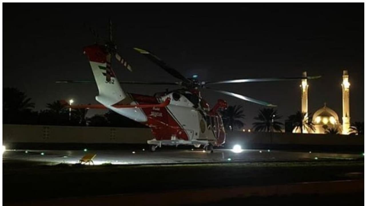 UAE: മരുഭൂമിയില്‍ മോട്ടോര്‍സൈക്കിള്‍ അപകടം; പരിക്കേറ്റ പെണ്‍കുട്ടിയെ ഹെലികോപ്റ്ററില്‍ ആശുപത്രിയിലേക്ക് മാറ്റി