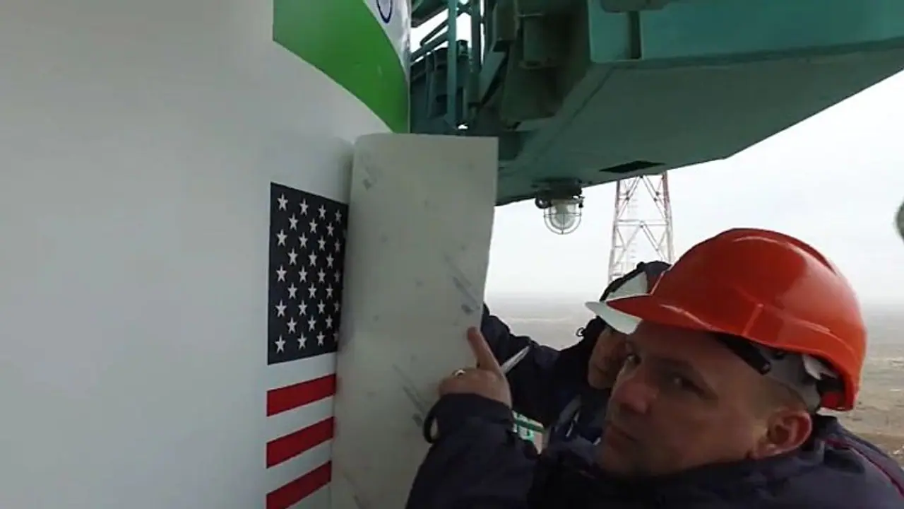 Watch: Russia removes US, UK, Japan flags, keeps India’s Tricolour intact on Soyuz rocket