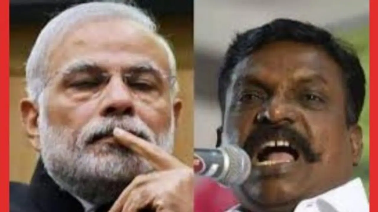 கூட்டாட்சி தத்துவத்திற்கு இது அவசியம்.. அப்போதே கருணாநிதி அதை விமர்சித்தார்.. திருமா கோரிக்கை.. கூட்டாட்சி தத்துவத்திற்கு இது அவசியம்.. அப்போதே கருணாநிதி அதை விமர்சித்தார்.. திருமா கோரிக்கை..