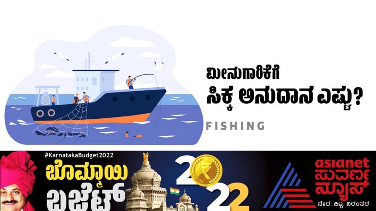 Karnataka Budget 2022: ಮೀನುಗಾರಿಕೆ ಕ್ಷೇತ್ರಕ್ಕೆ "ಮತ್ಸ್ಯ ಸಿರಿ" ಎಂಬ ವಿ‍ಶೇಷ ಯೋಜನೆ ಘೋಷಿಸಿದ ಬೊಮ್ಮಾಯಿ