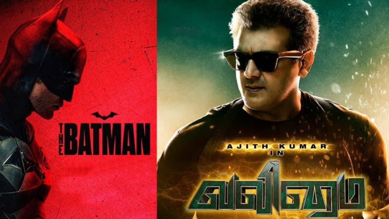 The Batman Movie : அஜித்தின் வலிமைக்கு டஃப் கொடுக்கும் பேட்மேன் இந்தியாவில் பிரம்மாண்டமாக வெளியீடு The Batman Movie : அஜித்தின் வலிமைக்கு டஃப் கொடுக்கும் பேட்மேன் இந்தியாவில் பிரம்மாண்டமாக வெளியீடு