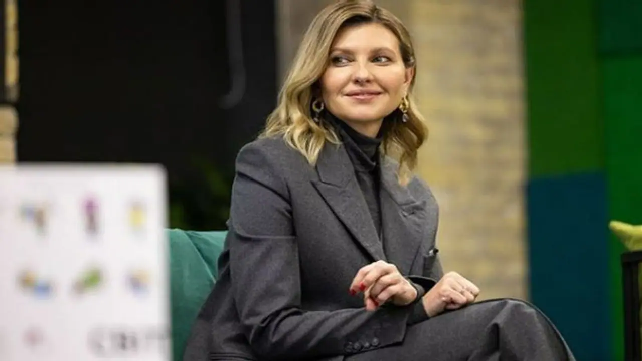 President Zelenskyy's wife says Putin's forces killing children 'consciously and cynically'