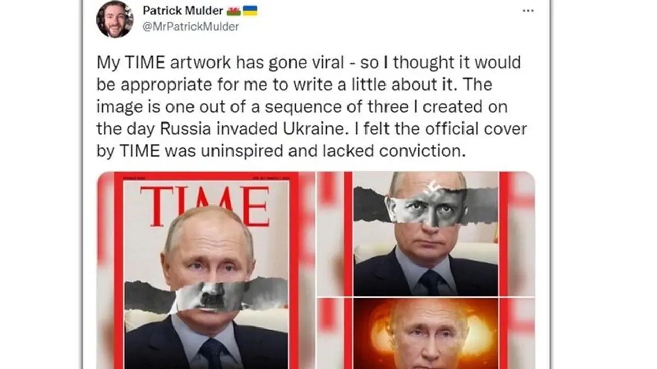 क्या टाइम मैगजीन ने पुतिन को बताया है हिटलर, जानें क्या है वायरल मैसेज का सच क्या टाइम मैगजीन ने पुतिन को बताया है हिटलर, जानें क्या है वायरल मैसेज का सच