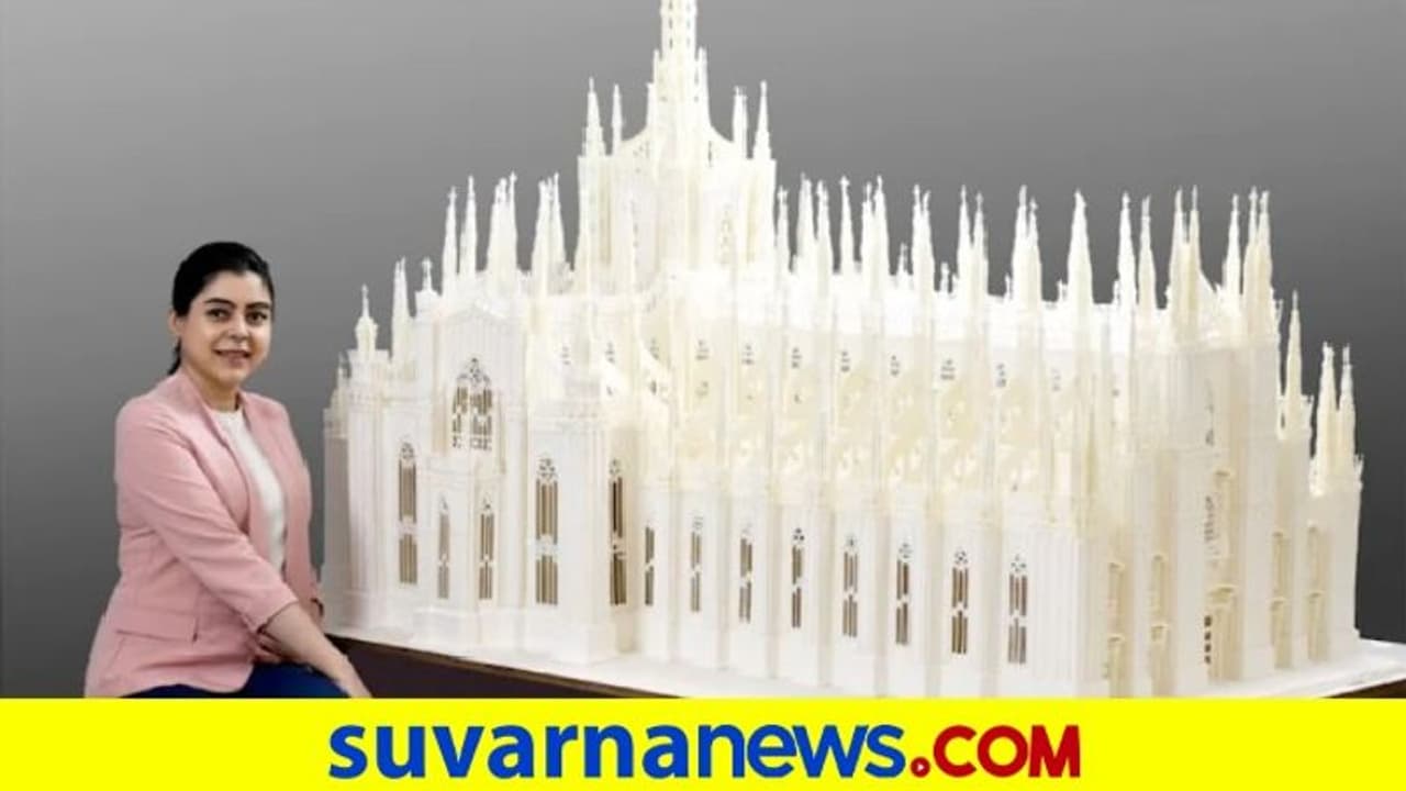 100 ಕೆಜಿಯ ಬೃಹತ್ ಐಸ್ ಕೇಕ್‌ ನಿರ್ಮಾಣ... ವಿಶ್ವದಾಖಲೆ ಬರೆದ ಕೇಕ್ ಆರ್ಟಿಸ್ಟ್