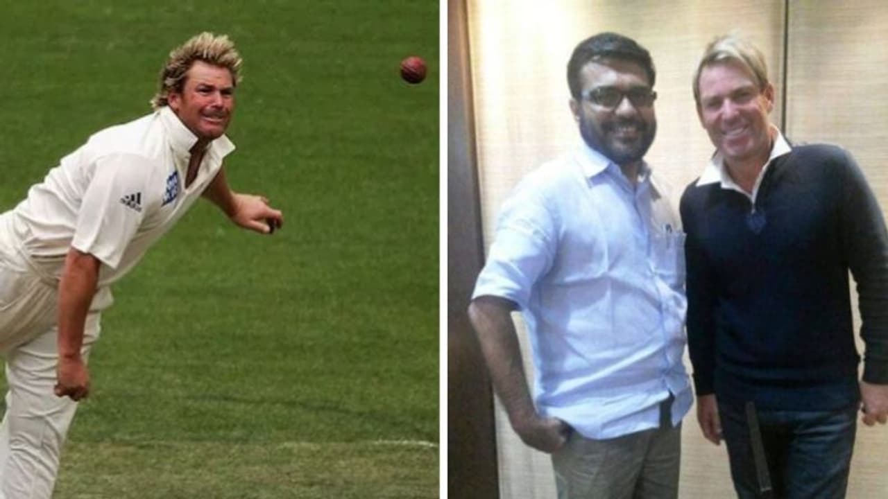 Shane Warne : 'കറങ്ങിതിരിയുന്ന പന്തുകളാണ് ഓര്മയില്'; ഷെയ്ന് വോണിനെ അനുസ്മരിച്ച് സ്പീക്കര് എം ബി രാജേഷ് Shane Warne : 'കറങ്ങിതിരിയുന്ന പന്തുകളാണ് ഓര്മയില്'; ഷെയ്ന് വോണിനെ അനുസ്മരിച്ച് സ്പീക്കര് എം ബി രാജേഷ്
