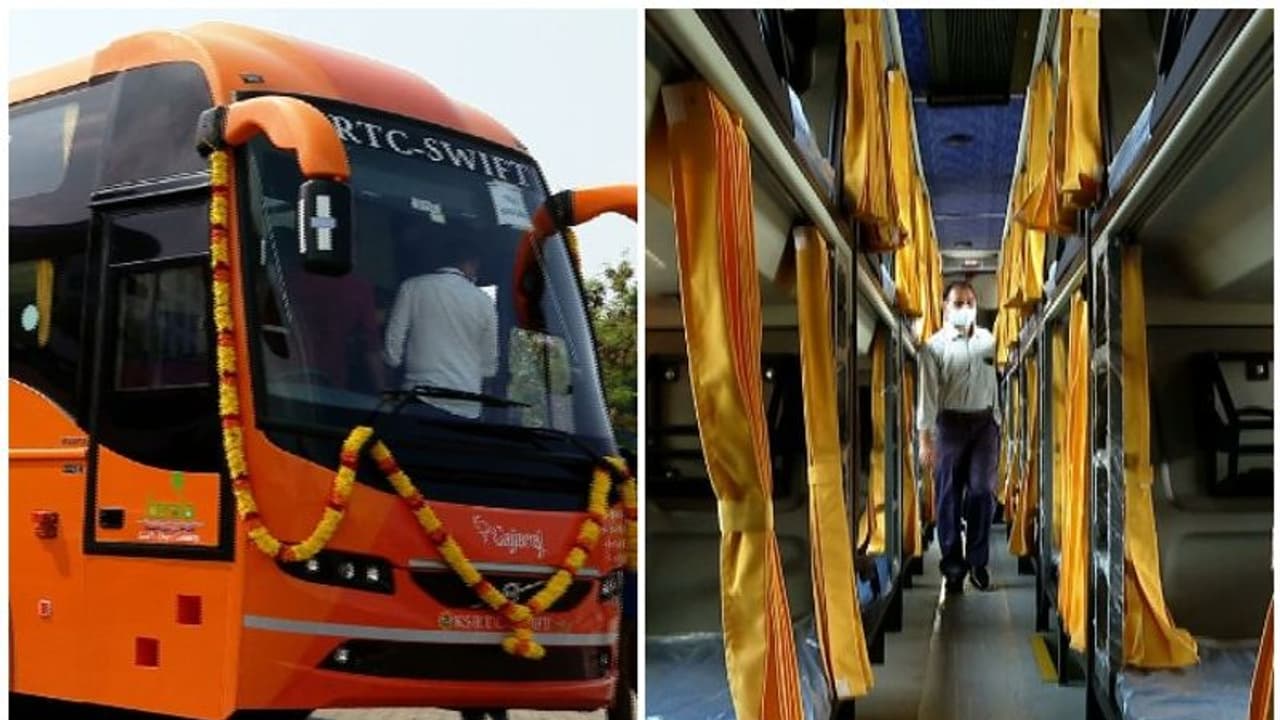 ലക്ഷ്വറി ബസുകളുമായി കെഎസ്ആര്‍ടിസി; ആദ്യ വോള്‍വോ സ്ളീപ്പര്‍ ബസ് തലസ്ഥാനത്ത് എത്തി