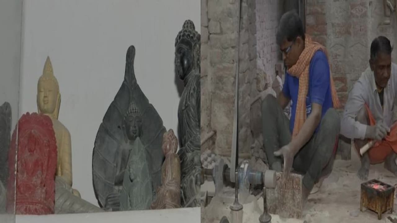 वाराणसी के मूर्तिकारों ने PM नरेंद्र मोदी और यूपी सरकार से मांगी मदद, महोबा खदान को दोबारा शुरू करने की मांग वाराणसी के मूर्तिकारों ने PM नरेंद्र मोदी और यूपी सरकार से मांगी मदद, महोबा खदान को दोबारा शुरू करने की मांग