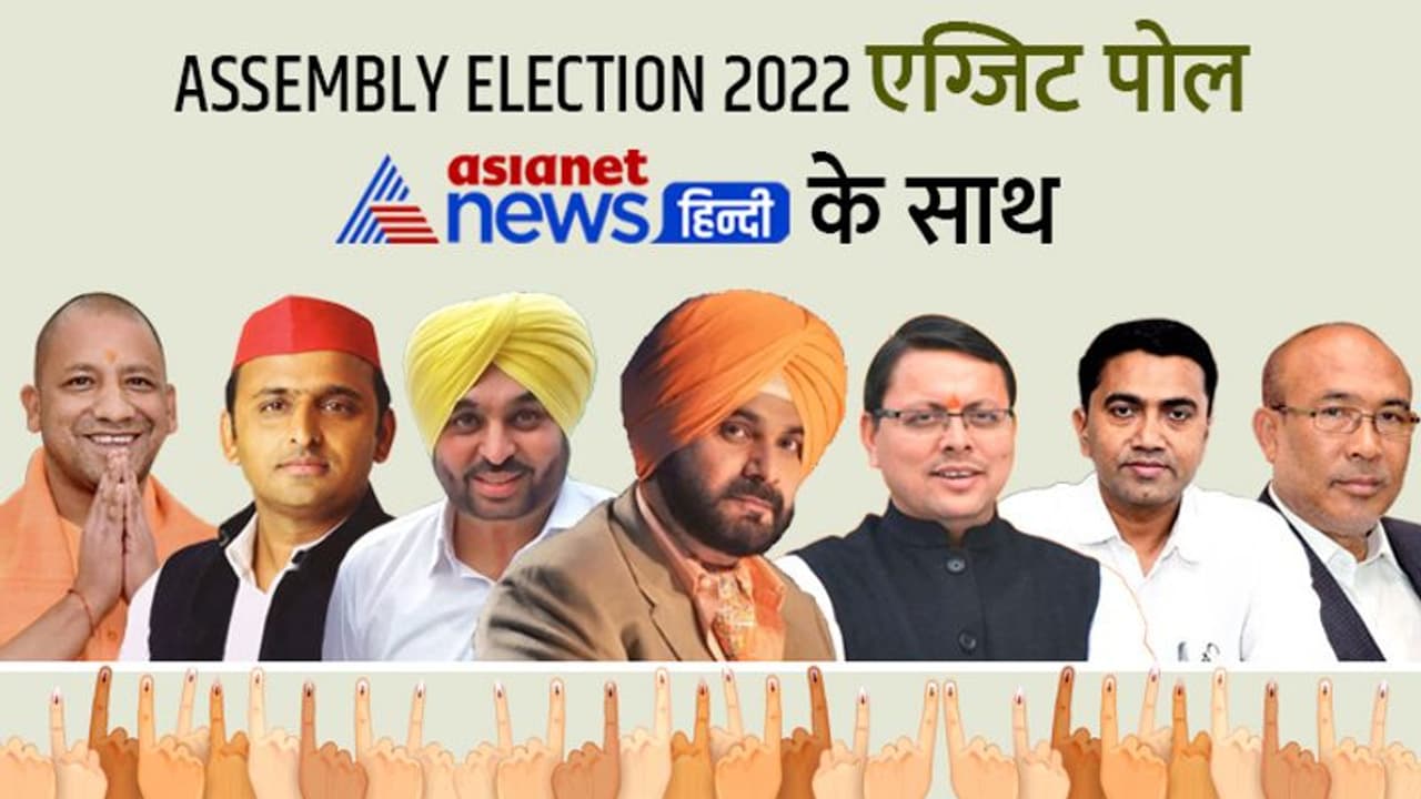 Exit Poll 2022 : यूपी, पंजाब समेत 5 राज्यों में बन रही किसकी सरकार, आज शाम देखें एशियानेट न्यूज हिंदी के साथ Exit Poll 2022 : यूपी, पंजाब समेत 5 राज्यों में बन रही किसकी सरकार, आज शाम देखें एशियानेट न्यूज हिंदी के साथ