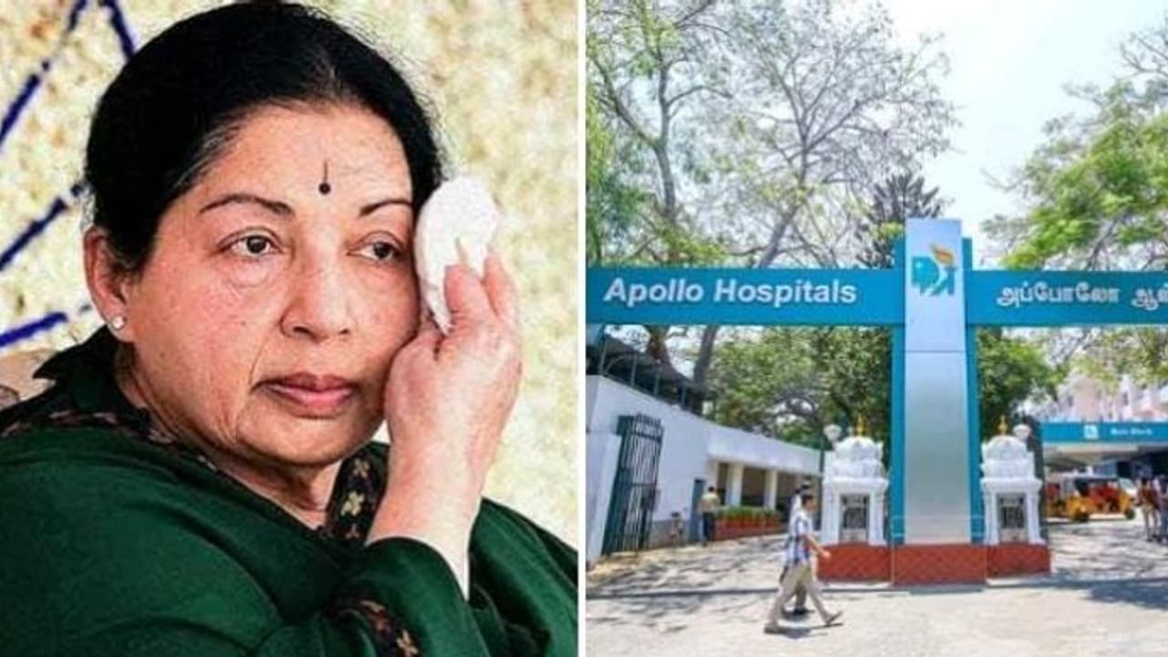 ജയലളിതയ്ക്ക് ചെന്നൈ അപ്പോളോ ആശുപത്രിയിൽ നൽകിയ ചികിത്സയിൽ പിഴവില്ലെന്ന് അന്വേഷണ റിപ്പോര്ട്ട് ജയലളിതയ്ക്ക് ചെന്നൈ അപ്പോളോ ആശുപത്രിയിൽ നൽകിയ ചികിത്സയിൽ പിഴവില്ലെന്ന് അന്വേഷണ റിപ്പോര്ട്ട്