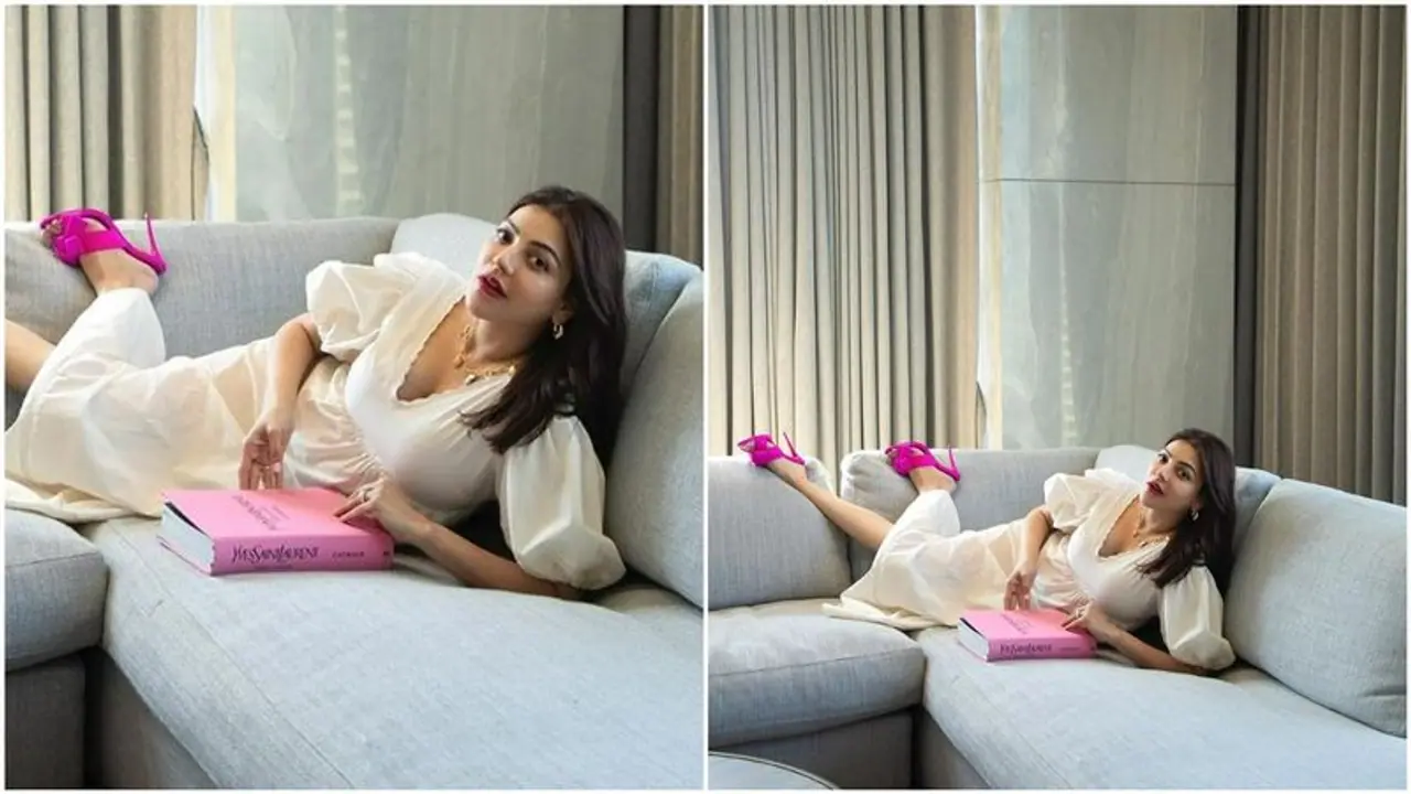 காஜல் அகர்வாலின் ஹாட் பறக்கும் வீடியோ...கர்ப்பகாலத்தில் கிளாமர் போட்டோ சூட்..