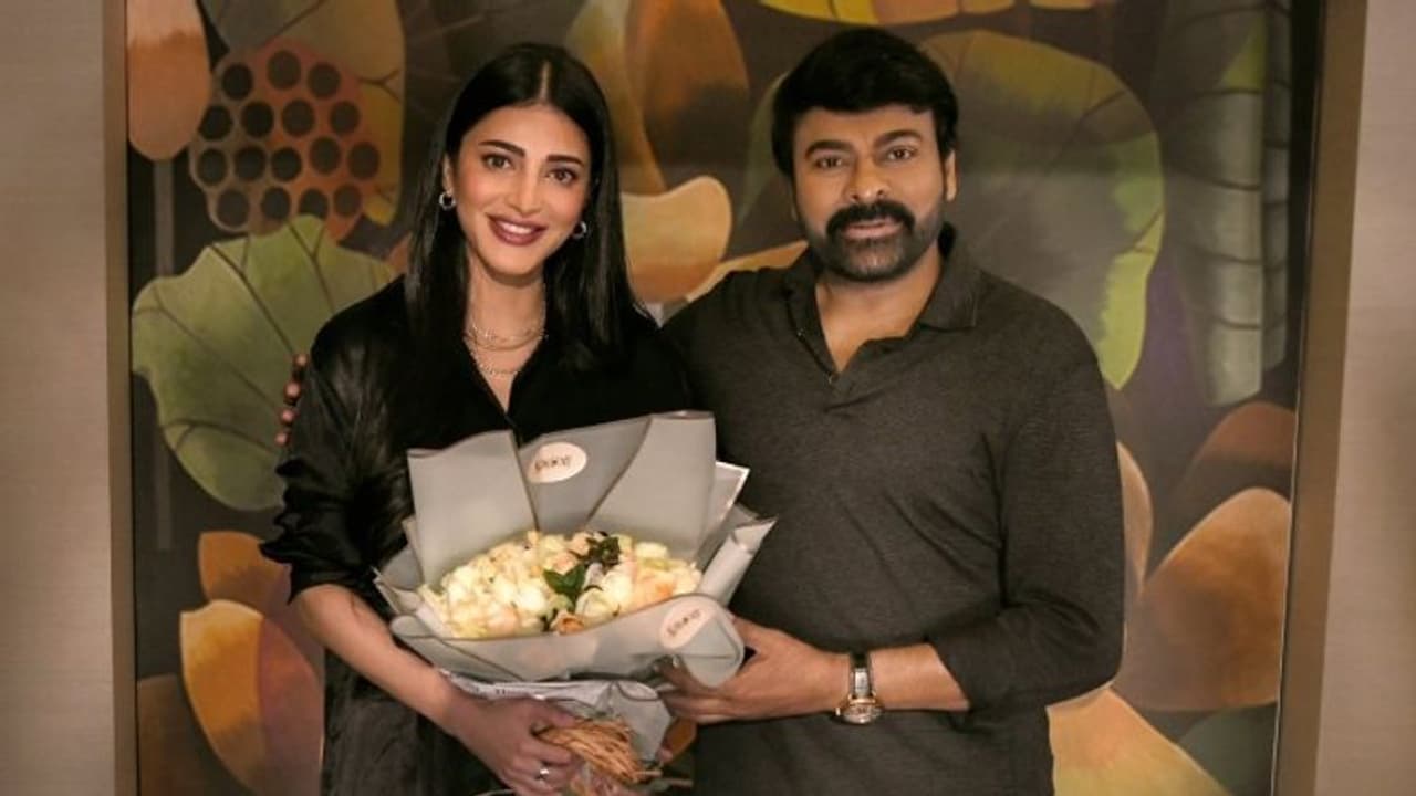 `మెగా154`లో హీరోయిన్‌ ఫిక్స్.. చిరంజీవితో శృతి హాసన్‌ రొమాన్స్.. సిల్వర్‌ స్క్రీన్‌పై రచ్చ రచ్చే