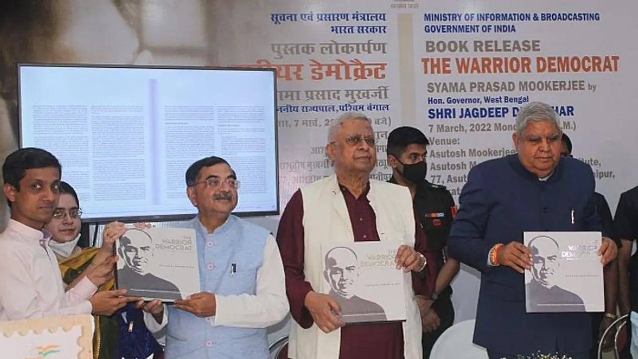 'The Warrior Democrat': Tarun Vijay's book on 'Kashmir unifier' Dr Mookerjee released