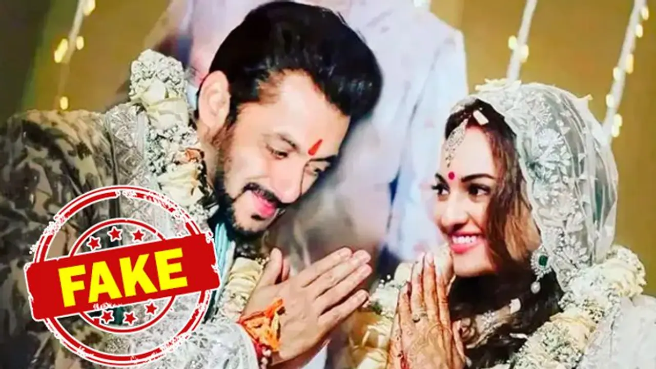 FAKE वरमाला! वरुण धवन की शादी की फोटो एडिट कर सलमान सोनाक्षी को बना दिया दूल्हा दुल्हन FAKE वरमाला! वरुण धवन की शादी की फोटो एडिट कर सलमान सोनाक्षी को बना दिया दूल्हा दुल्हन