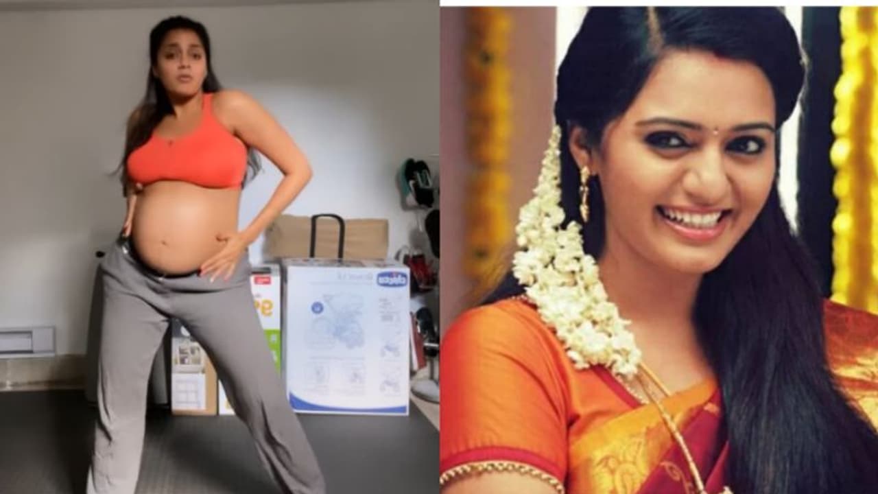 Iswarya dance: கர்ப்பமான வயிறுடன் குழந்தை வெளியே வரும் அளவிற்கு...குத்தாட்டம் போட்ட சீரியல் நடிகை ஐஸ்வர்யா..! Iswarya dance: கர்ப்பமான வயிறுடன் குழந்தை வெளியே வரும் அளவிற்கு...குத்தாட்டம் போட்ட சீரியல் நடிகை ஐஸ்வர்யா..!