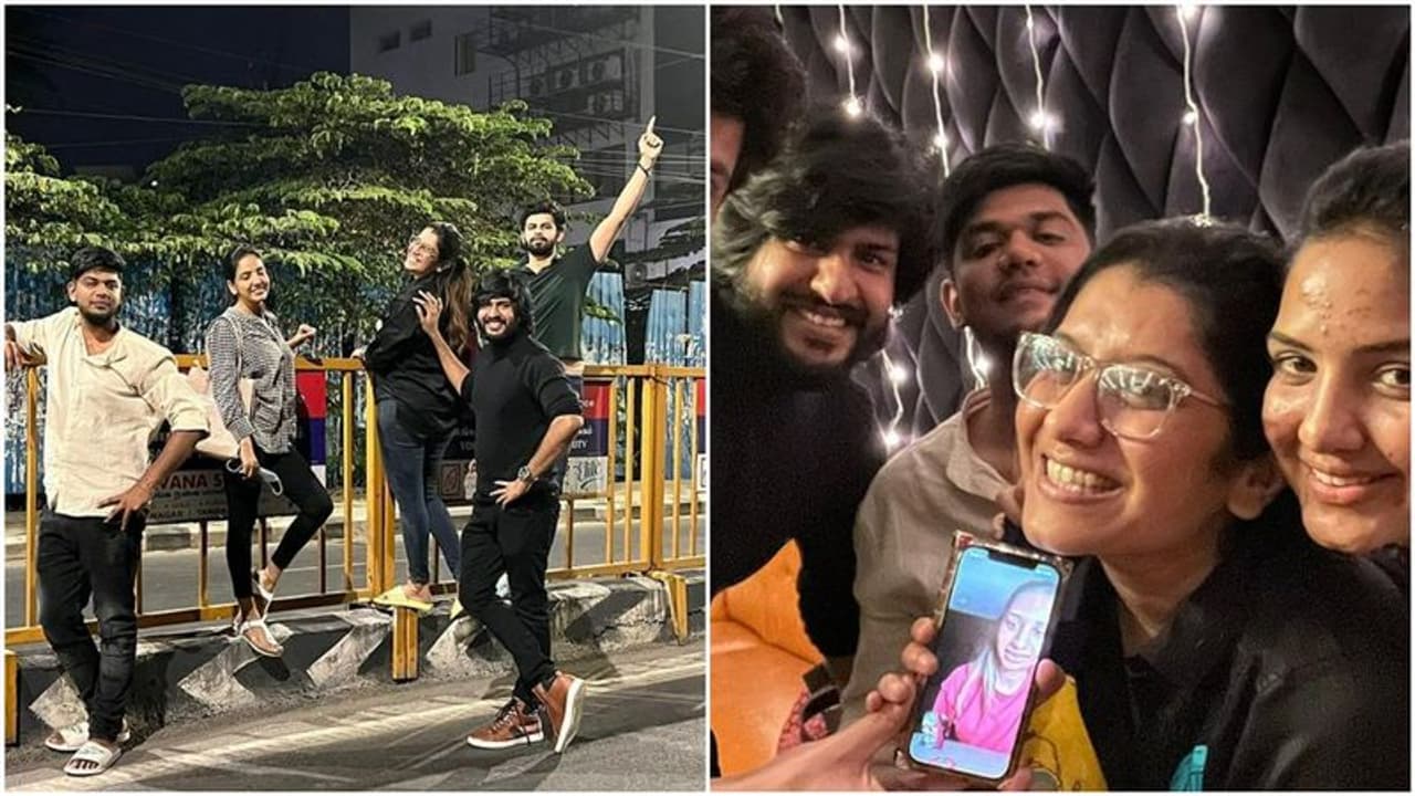 Bigg Boss Priyanka : நட்பே துணை... நடுரோட்டில் பிக்பாஸ் நண்பர்களுடன் அரட்டை அடிக்கும் பிரியங்கா