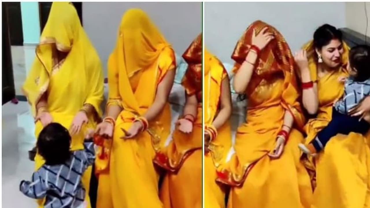 ఎంత మంది ఉంటే ఏంటి..? అమ్మను ఇట్టే పట్టేస్తా.. చిన్నారి వీడియో వైరల్..!