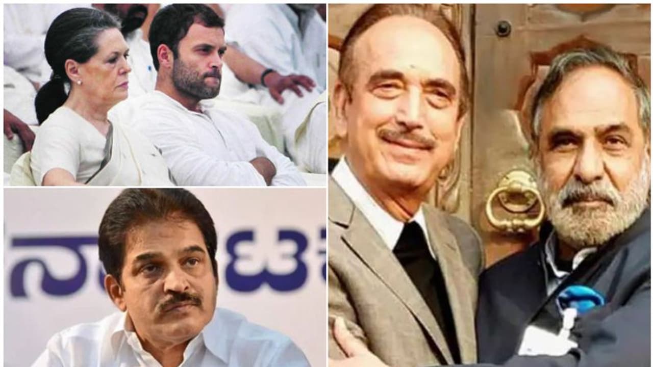 നേതൃമാറ്റം വേണം, ഗാന്ധികുടുംബം മാറണം, കെ സി രാജിവയ്ക്കണം; പടയ്ക്കൊരുങ്ങി ജി 23 നേതാക്കൾ നേതൃമാറ്റം വേണം, ഗാന്ധികുടുംബം മാറണം, കെ സി രാജിവയ്ക്കണം; പടയ്ക്കൊരുങ്ങി ജി 23 നേതാക്കൾ