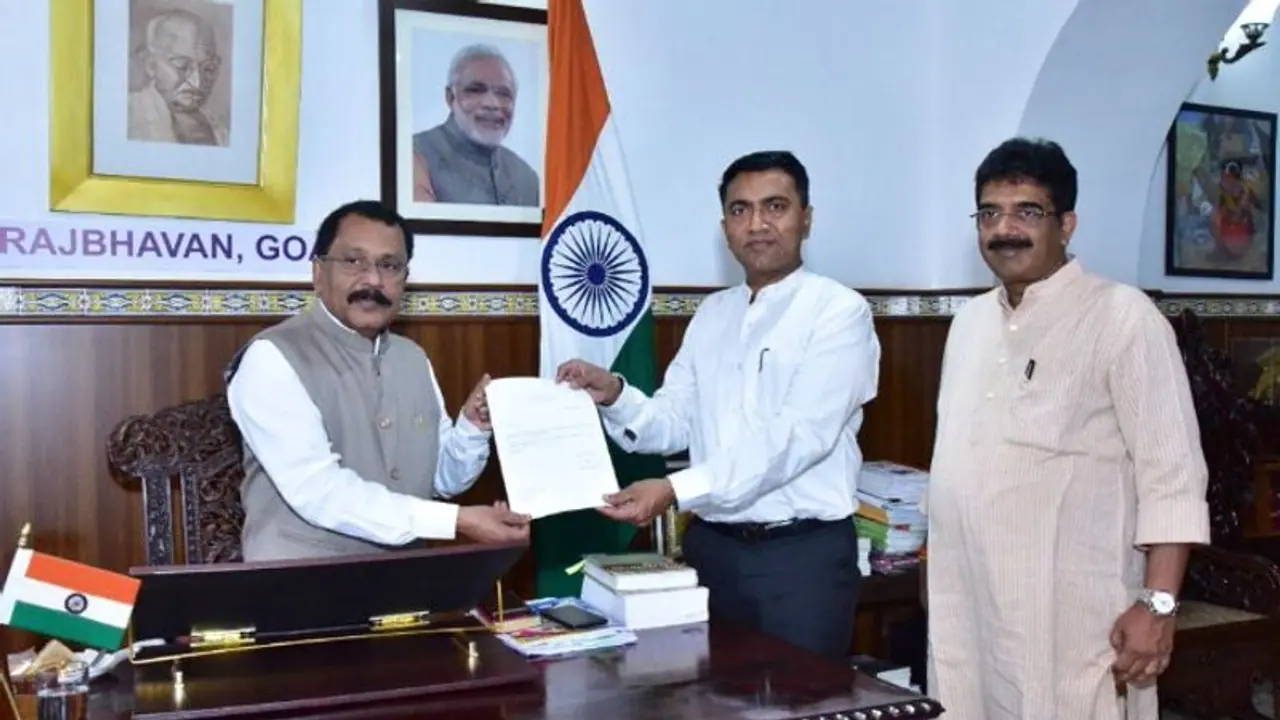 Pramod Sawant tenders resignation, asked to continue as caretaker CM