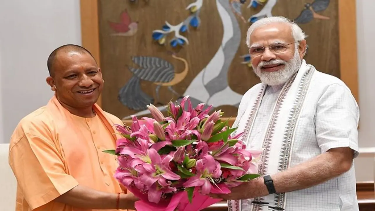 Yogi Adityanath meets PM Modi, discusses new UP cabinet