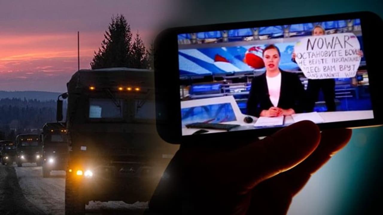 রাশিয়ান টিভি চ্যানেলে যুদ্ধবিরতির অভিনব প্রচেষ্টা, লাইভ বুলেটিনে চমক চ্যানেল এডিটরের রাশিয়ান টিভি চ্যানেলে যুদ্ধবিরতির অভিনব প্রচেষ্টা, লাইভ বুলেটিনে চমক চ্যানেল এডিটরের