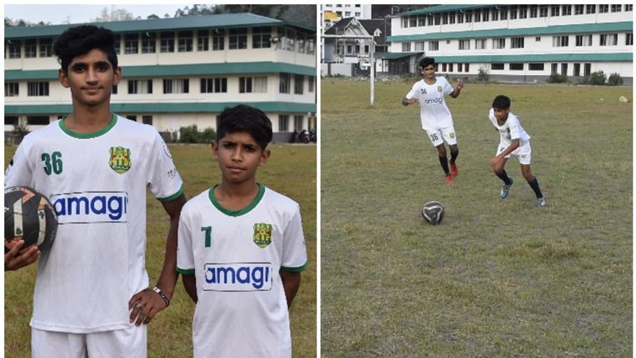 അച്ഛന്റെ ആഗ്രഹം സഫലമാക്കാൻ, കാൽപന്തുകളിയിലെ പുത്തൻ താരോദയങ്ങളാകാൻ നവീനും നവനീതും അച്ഛന്റെ ആഗ്രഹം സഫലമാക്കാൻ, കാൽപന്തുകളിയിലെ പുത്തൻ താരോദയങ്ങളാകാൻ നവീനും നവനീതും