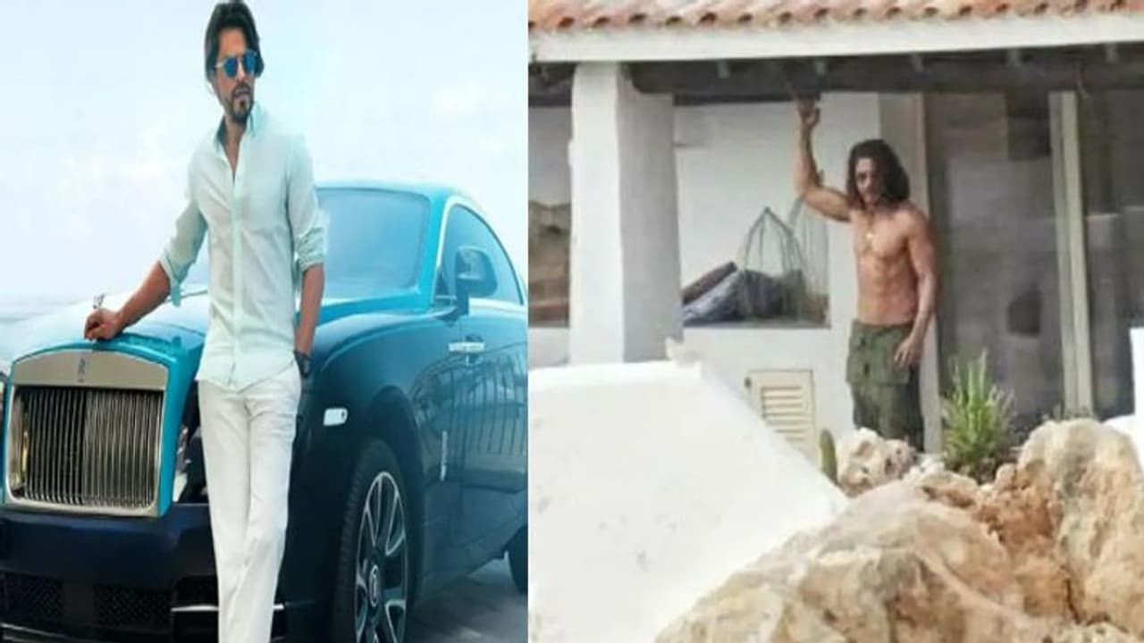 Shah Rukh Khan 'ಪಠಾಣ್' ಚಿತ್ರದ ಗೆಟಪ್ ಲೀಕ್; ಕಿಂಗ್ ಖಾನ್ 8ಪ್ಯಾಕ್ ಫೋಟೋ ವೈರಲ್