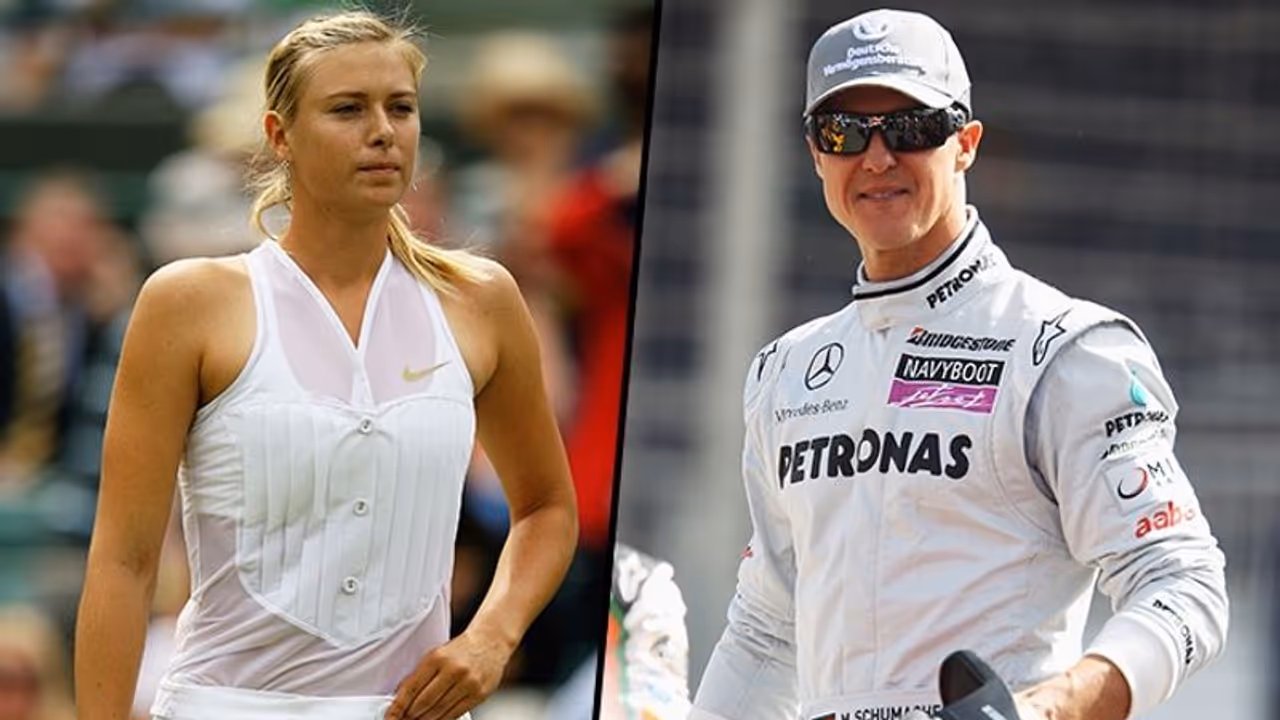 Russian tennis ace Sharapova and F1 legend Schumacher booked for fraud in Gurugram; here's why