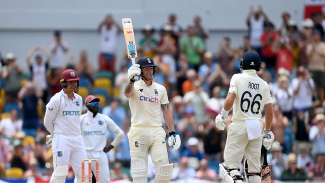 West Indies vs England: ஜோ ரூட், பென் ஸ்டோக்ஸின் அபார சதத்தால் மெகா ஸ்கோரை அடித்து இங்கி., டிக்ளேர்..! West Indies vs England: ஜோ ரூட், பென் ஸ்டோக்ஸின் அபார சதத்தால் மெகா ஸ்கோரை அடித்து இங்கி., டிக்ளேர்..!