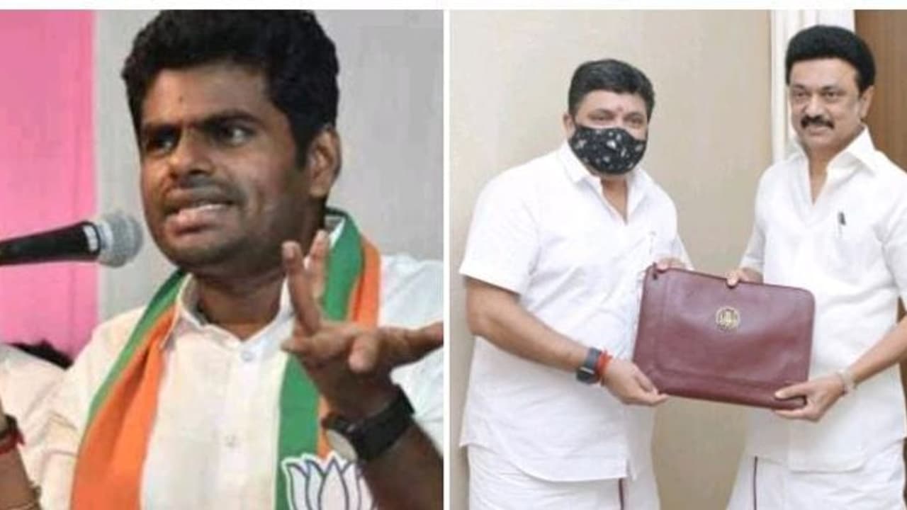 மத்திய அரசு திட்டங்களுக்கு பெயர் சூட்டிய மாநில அரசு...! பட்ஜெட்டை விமர்சித்த அண்ணாமலை மத்திய அரசு திட்டங்களுக்கு பெயர் சூட்டிய மாநில அரசு...! பட்ஜெட்டை விமர்சித்த அண்ணாமலை