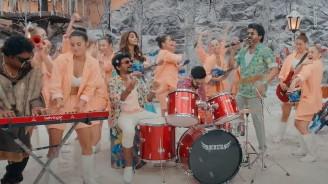 JollyOGymkhana : வெளியானது ஜாலியோ ஜிம்கானா..கடற்கரை மோடில் கலக்கல் குத்து..