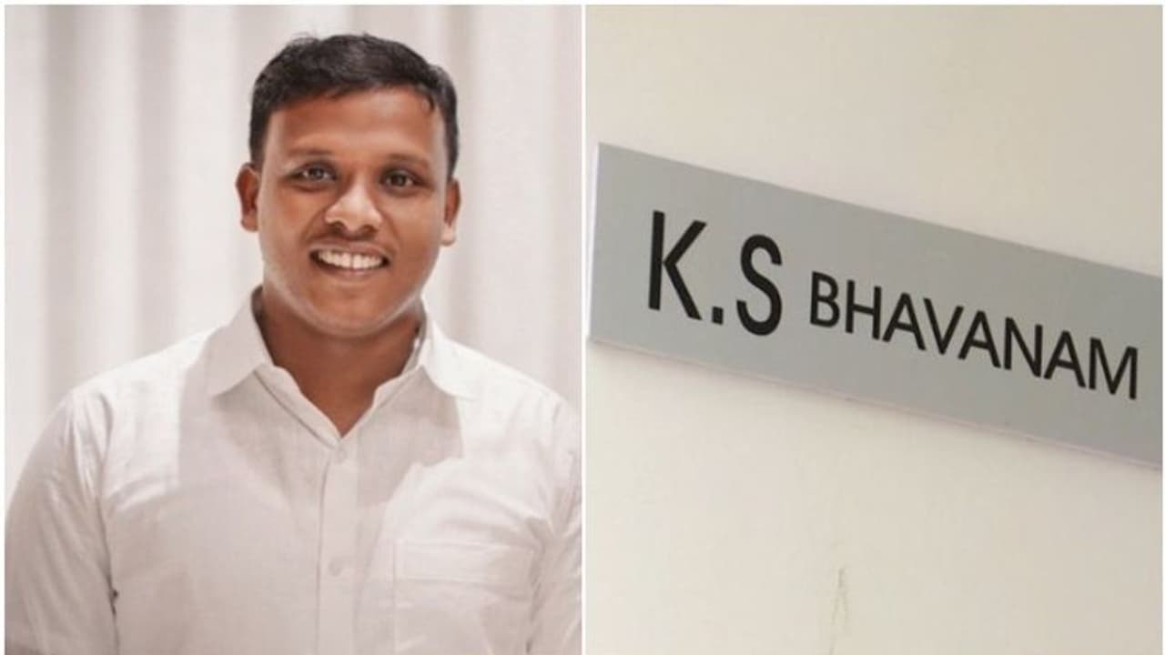 കെ സുധാകരനോട് ആരാധന, വീടിന് കെ എസ് ഭവനം എന്ന് പേരിട്ട് യൂത്ത് കോൺഗ്രസ് നേതാവ്