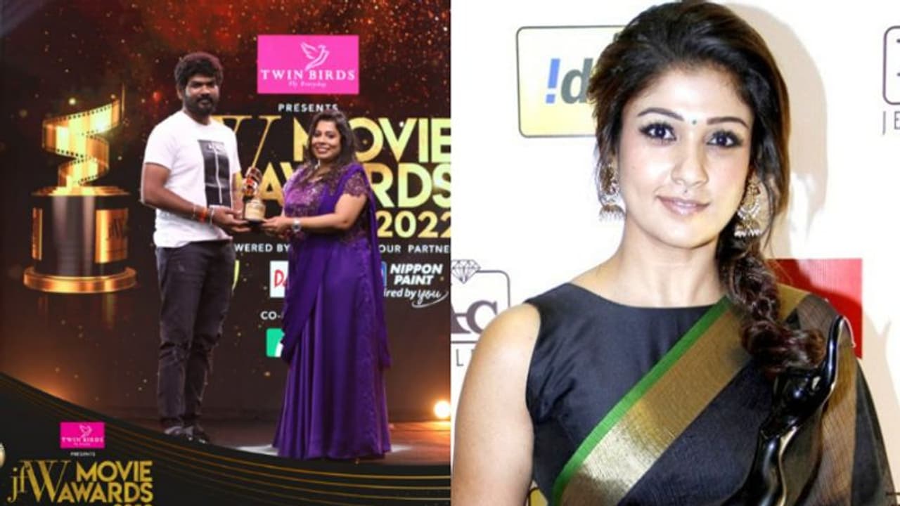 Jfw award: விருதுகளை குவித்த நெற்றிக்கண் படம்...நயன் வராததால் சிங்கிளாக வந்து அவார்டுகளை அள்ளிச்சென்ற விக்கி Jfw award: விருதுகளை குவித்த நெற்றிக்கண் படம்...நயன் வராததால் சிங்கிளாக வந்து அவார்டுகளை அள்ளிச்சென்ற விக்கி