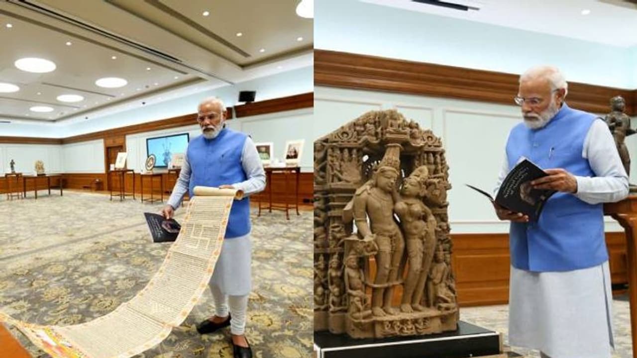 Antiquities repatriated: 29 പുരാവസ്തുക്കൾ ഓസ്ട്രേലിയയില്‍നിന്നും ഇന്ത്യയിലേക്ക് തിരികെ...