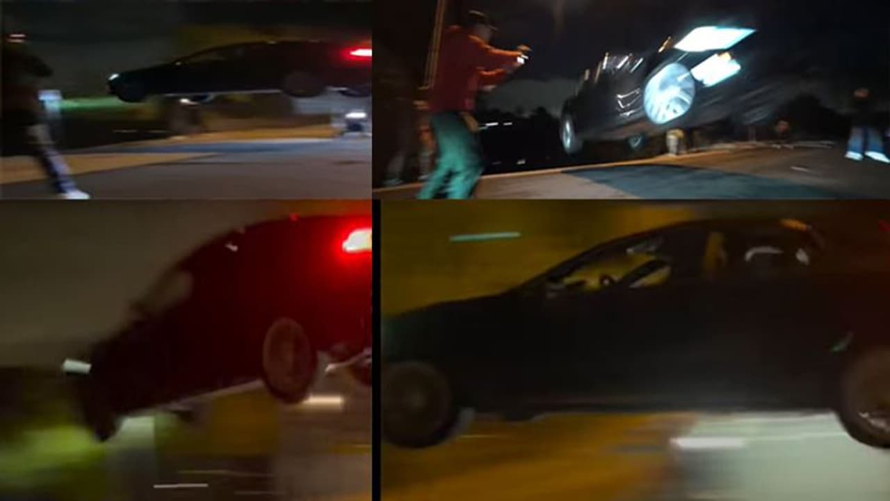 करोड़ों की Tesla Model S Plaid कार को अंतरिक्ष में ले जाने की कोशिश, वीडियो में देखें क्या हुआ हाल करोड़ों की Tesla Model S Plaid कार को अंतरिक्ष में ले जाने की कोशिश, वीडियो में देखें क्या हुआ हाल