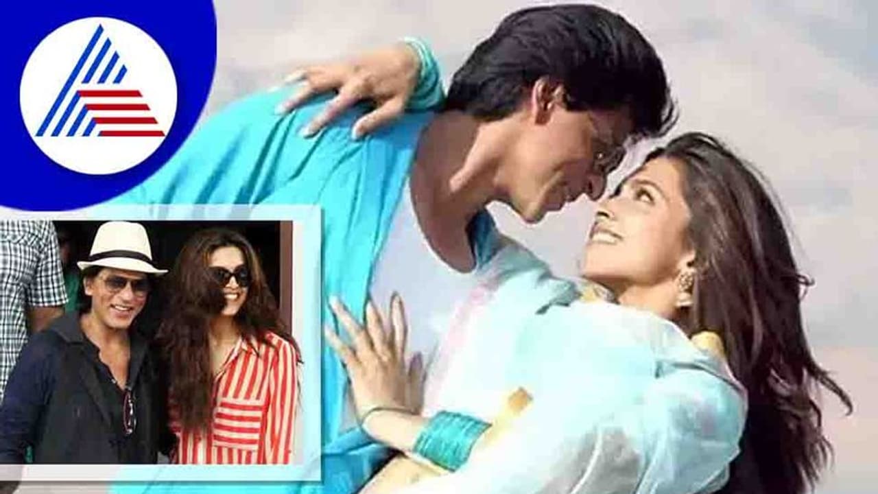 ಶಾರುಖ್ ಜೊತೆ ನಿಂತು 'ಮಧ್ಯದ ಬೆರಳು' ತೋರಿಸಿದ ನಟಿ ದೀಪಿಕಾ ಫೋಟೋ ವೈರಲ್