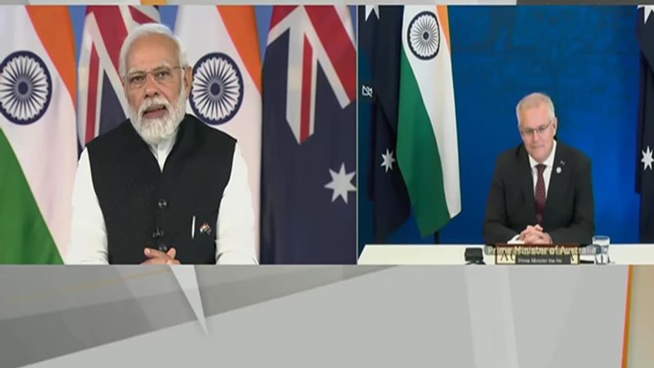 India Australia Summit : ऑस्ट्रेलिया के पीएम बाेले यूक्रेन पर रूस के हमले ने हमें चर्चा का मौका दिया