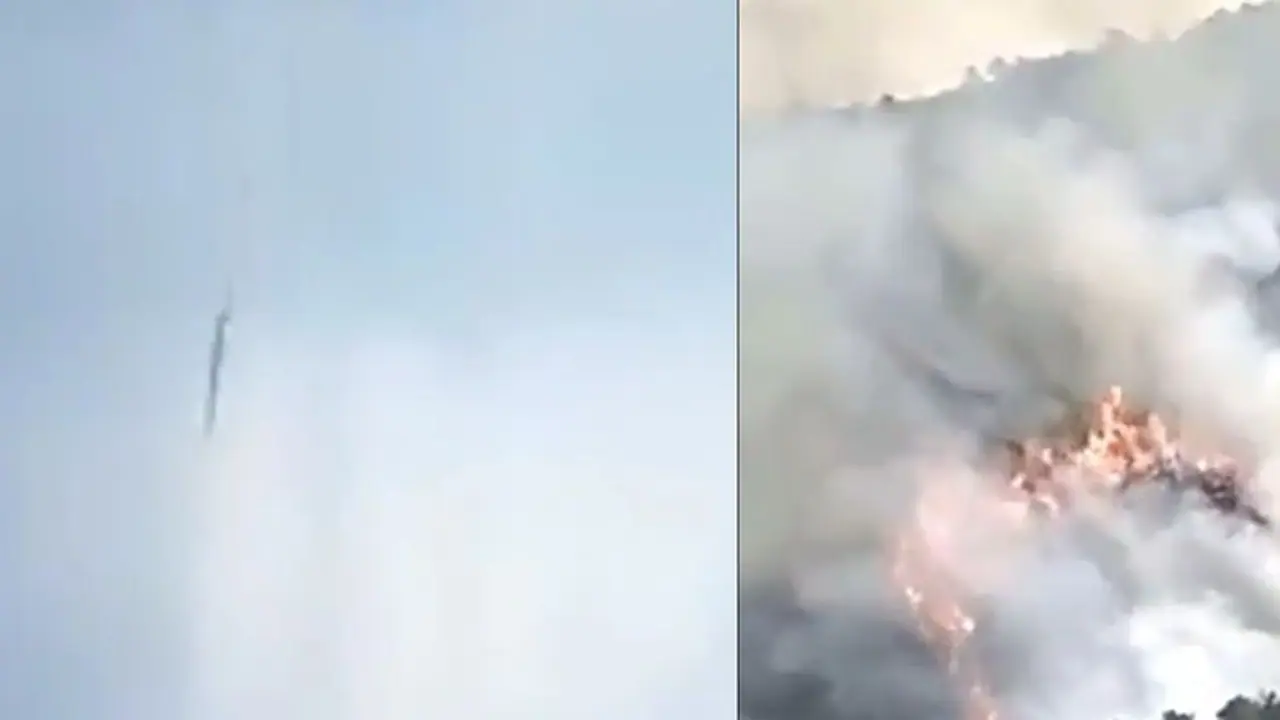 China Plane Crash: திடீரென கீழே விழுந்து நொறுங்கிய விமானம்..பதைபதைக்க வைக்கும் வீடியோ காட்சி..