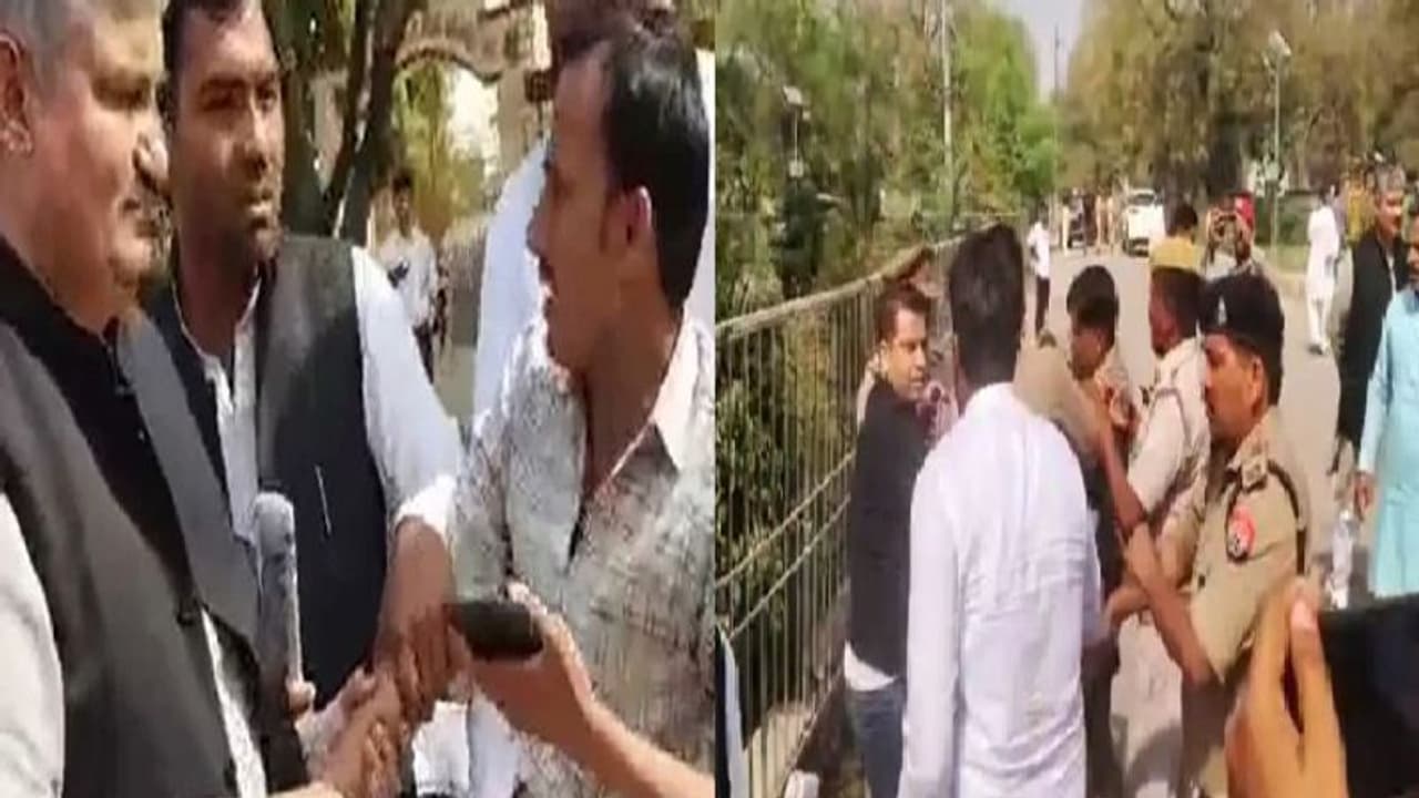 एटा में सपा प्रत्याशी का नामांकन पर्चा लेकर भागा युवक, SP BJP समर्थकों के बीच हुई मारपीट एटा में सपा प्रत्याशी का नामांकन पर्चा लेकर भागा युवक, SP BJP समर्थकों के बीच हुई मारपीट