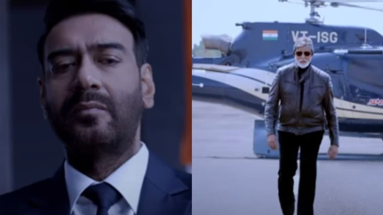 Runway 34 trailer : അജയ് ദേവ്‍ഗണിന്റെ സംവിധാനത്തില്‍ അമിതാഭ് ബച്ചനും, 'റണ്‍വേ 34' ട്രെയിലര്‍