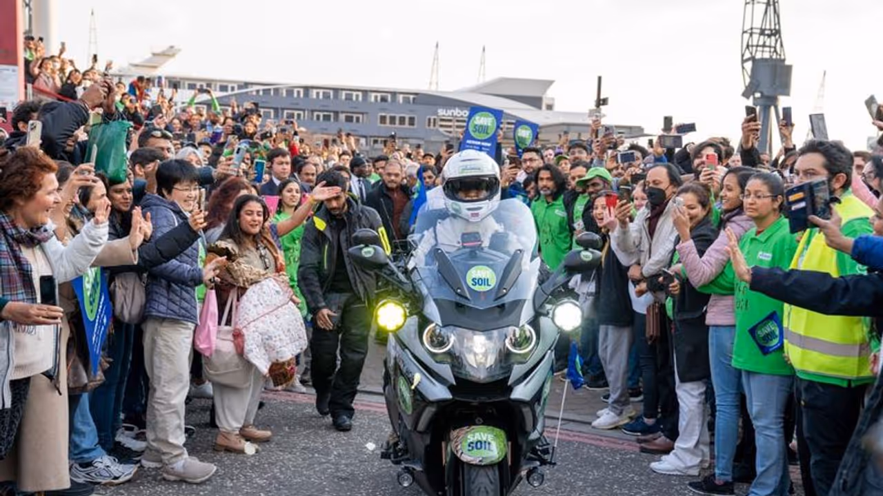 Save Soil ಆಂದೋಲನ, ಲಂಡನ್‌ನಿಂದ ಭಾರತಕ್ಕೆ 100 ದಿನದ ಏಕಾಂಗಿ ಬೈಕ್ ರ‍್ಯಾಲಿ ಆರಂಭಿಸಿದ ಸದ್ಗುರು!