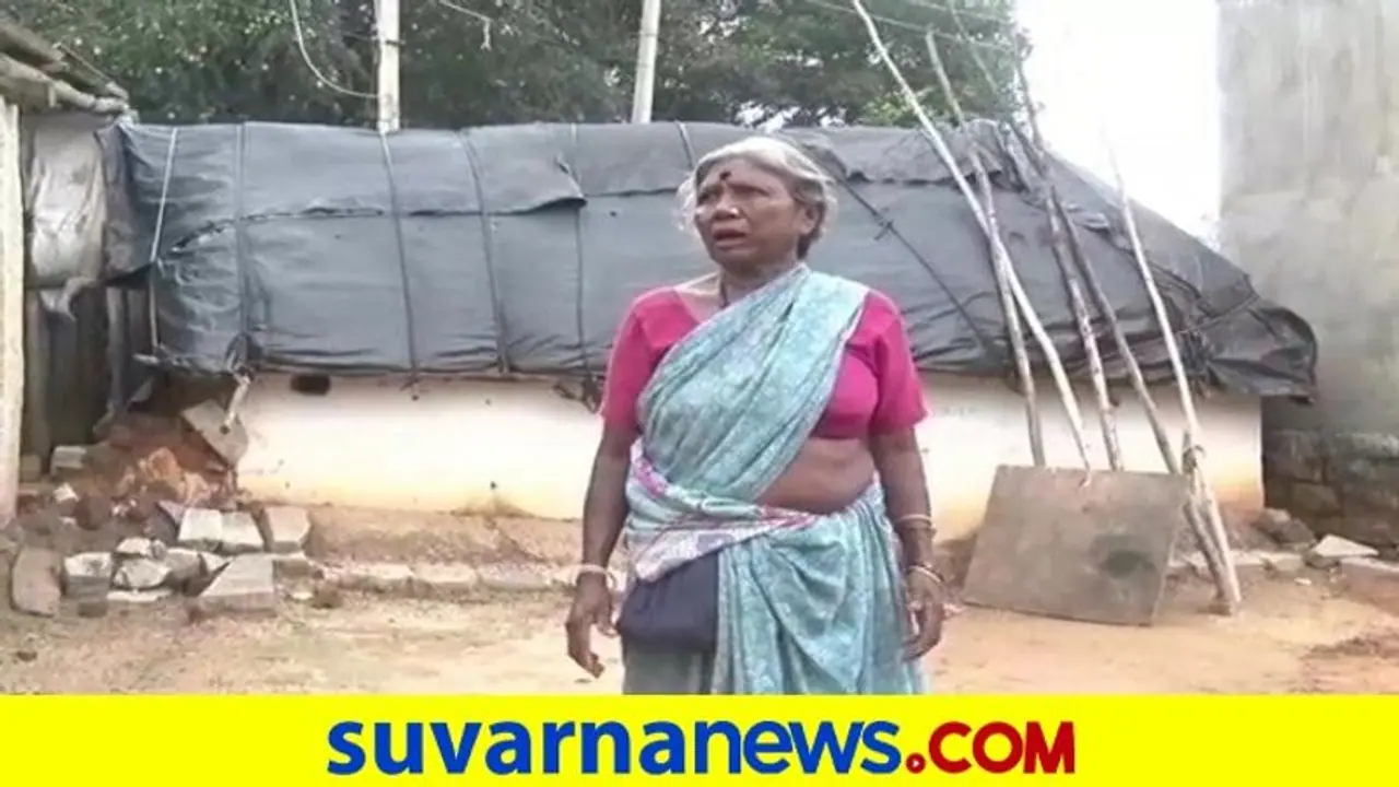 ಸೂರಿಗಾಗಿ ವೃದ್ದೆ ಪರದಾಟ, 20 ವರ್ಷದಿಂದ ಅಲೆದಾಡಿ ಚಪ್ಪಲಿ ಸವಿಸಿದ್ರು ಮನೆ ಸಿಕ್ಕಿಲ್ಲ ಸೂರಿಗಾಗಿ ವೃದ್ದೆ ಪರದಾಟ, 20 ವರ್ಷದಿಂದ ಅಲೆದಾಡಿ ಚಪ್ಪಲಿ ಸವಿಸಿದ್ರು ಮನೆ ಸಿಕ್ಕಿಲ್ಲ