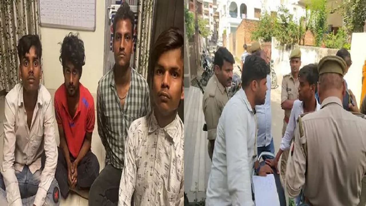 बिस्किट कारोबारी से हुई लाखों की लूट का पुलिस ने किया खुलासा, नौकर सहित चार आरोपियों को किया गिरफ्तार बिस्किट कारोबारी से हुई लाखों की लूट का पुलिस ने किया खुलासा, नौकर सहित चार आरोपियों को किया गिरफ्तार