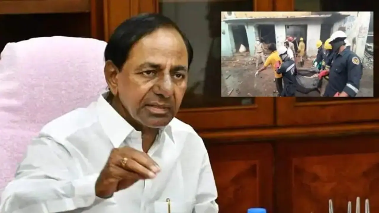 నూతన సెక్రటేరియట్ నిర్మాణ పనులను పరిశీలించిన కేసీఆర్