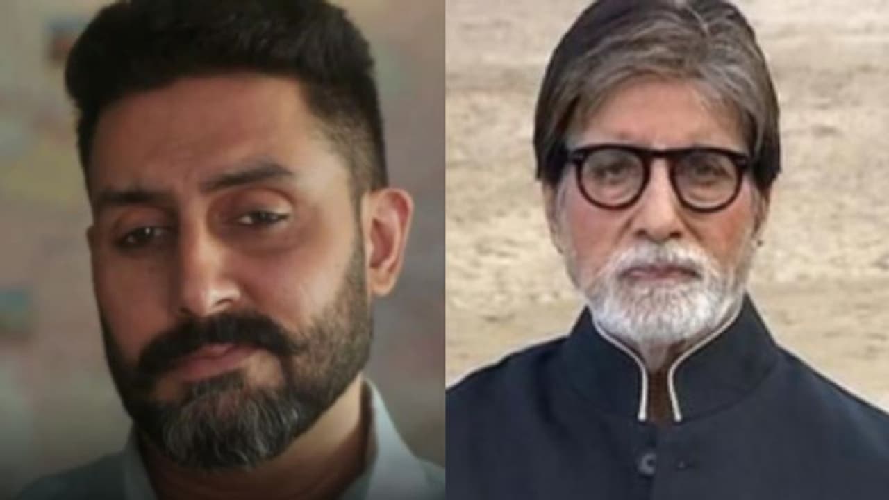 Dasvi : 'അച്ഛന് അഭിമാനം', അഭിഷേക് ബച്ചനെ അഭിനന്ദിച്ച് അമിതാഭ് ബച്ചൻ Dasvi : 'അച്ഛന് അഭിമാനം', അഭിഷേക് ബച്ചനെ അഭിനന്ദിച്ച് അമിതാഭ് ബച്ചൻ