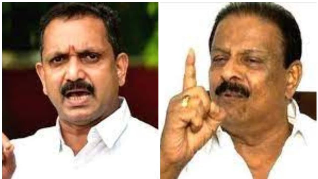 ദില്ലി പൊലീസ് മർദ്ദനം; എംപിമാർ കാണിച്ചത് വിവരക്കേടെന്ന് സുരേന്ദ്രൻ, പിന്നിൽ പിണറായി മോദി ധാരണയെന്ന് സുധാകരൻ ദില്ലി പൊലീസ് മർദ്ദനം; എംപിമാർ കാണിച്ചത് വിവരക്കേടെന്ന് സുരേന്ദ്രൻ, പിന്നിൽ പിണറായി മോദി ധാരണയെന്ന് സുധാകരൻ